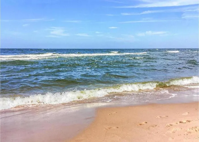 Sea View In With Balcony Vakantiehuis Mielno (Koszalin)